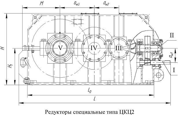 1Ц2H-450. Варианты сборки