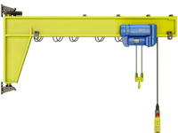 Кран консольно-поворотный настенный - Завод грузопобъемного и кранового оборудования ООО 